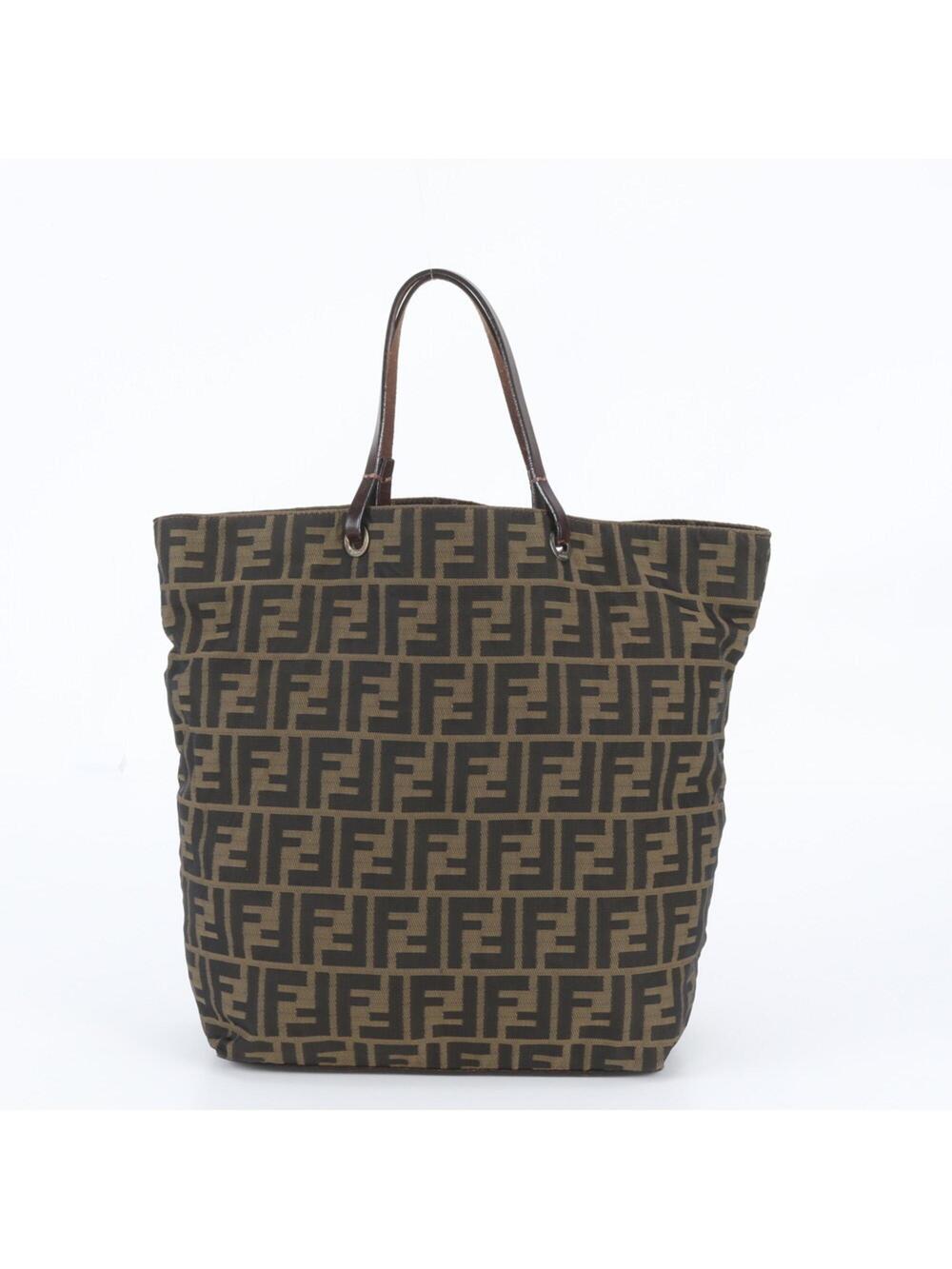 Fendi Vintage Open Tote Zucca Canvas #369504F56B